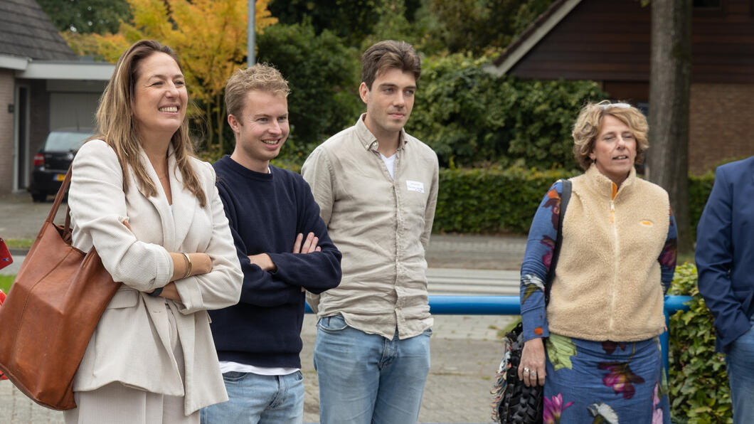Werbezoek Marjolein Moorman en Julian Bushoff