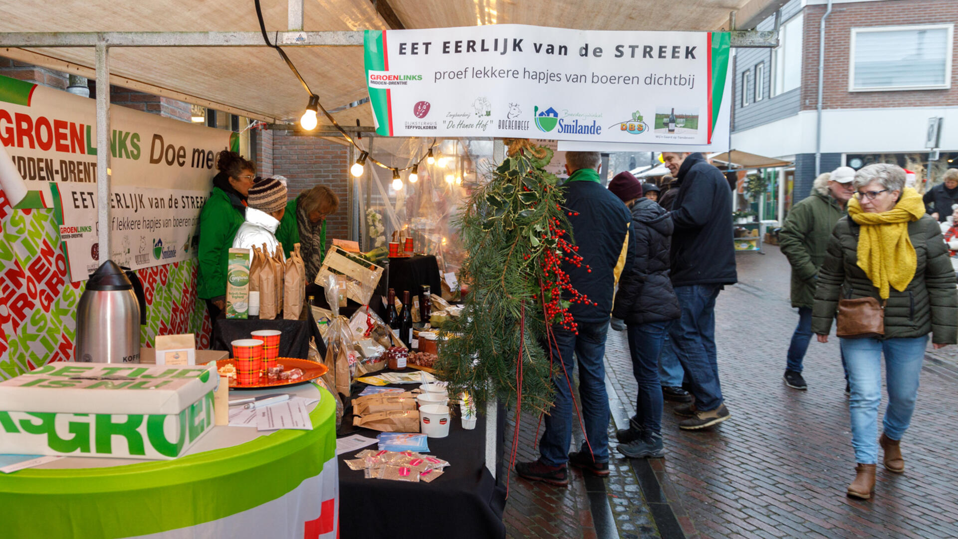 Kerstmarkt 2022 GroenLinks MiddenDrenthe