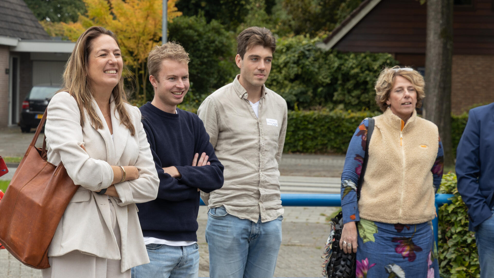 Werbezoek Marjolein Moorman en Julian Bushoff